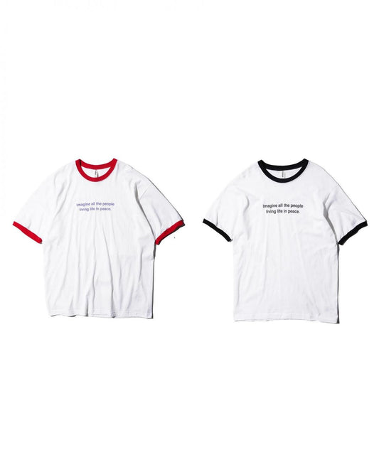 "IMAGINE" RINGER TEE
