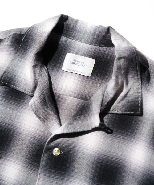 60S OMBRE LOOP COLLAR S/S SHIRTS