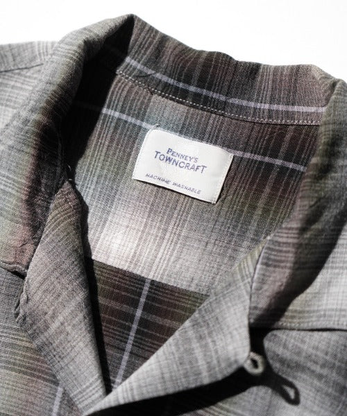 60S OMBRE LOOP COLLAR S/S SHIRTS