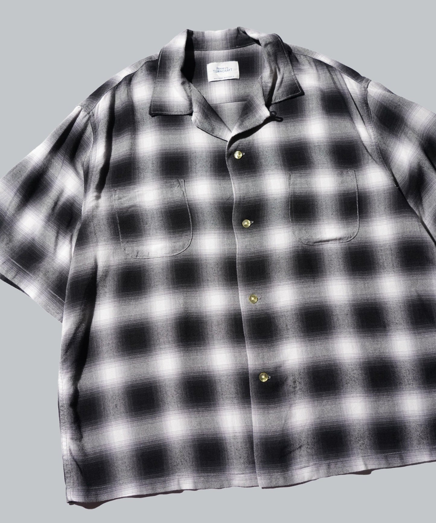 60S OMBRE LOOP COLLAR S/S SHIRTS
