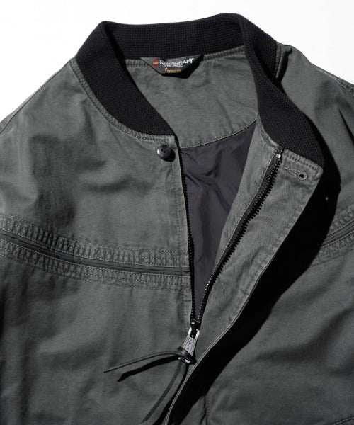PIGMENT DYE DERBY JACKET