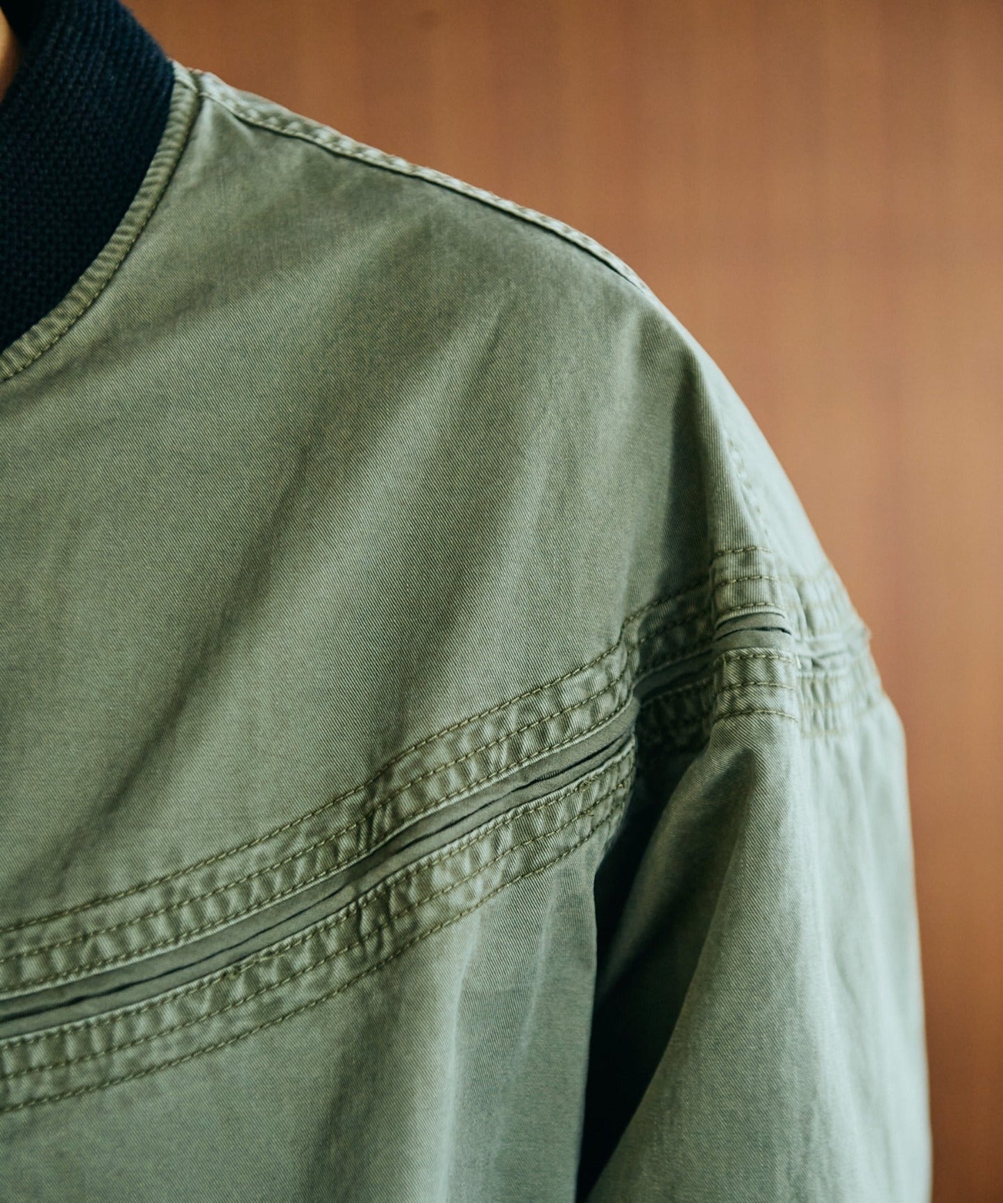PIGMENT DYE DERBY JACKET
