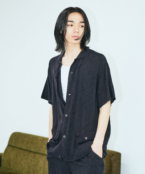 PRINTED BEACH SHIRT