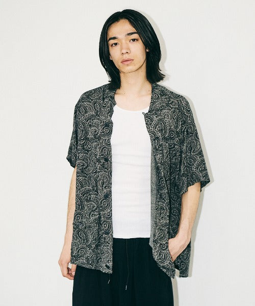 PRINTED BEACH SHIRT