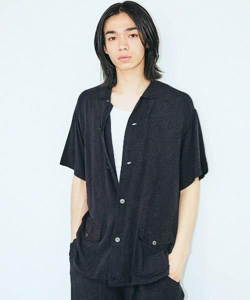 PRINTED BEACH SHIRT