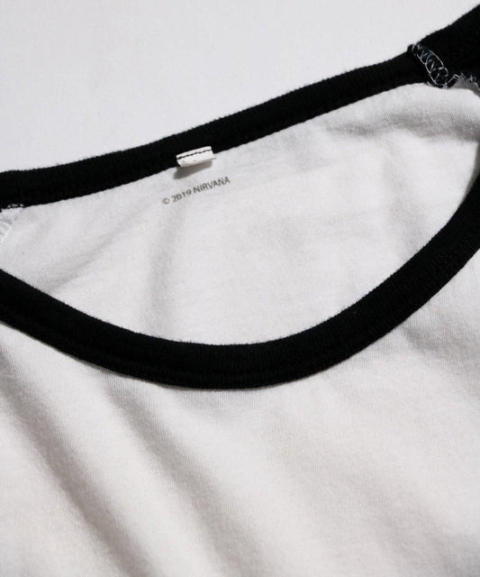 THRIFTY "NIRVANA" TRIANGLE IN UTERO BASE BALL TEE