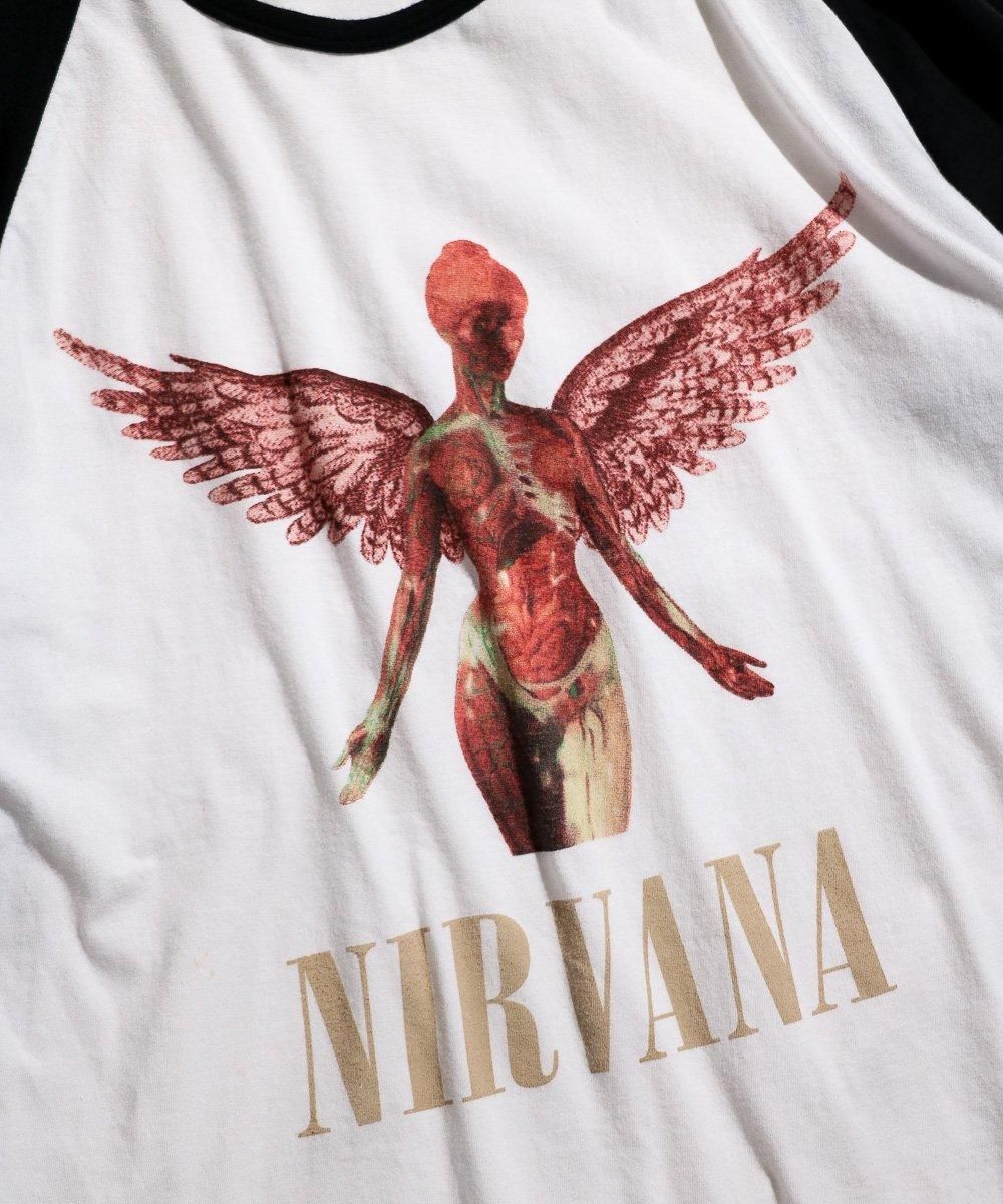 THRIFTY "NIRVANA" TRIANGLE IN UTERO BASE BALL TEE