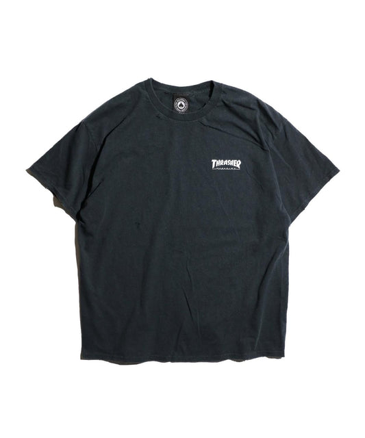 THRIFTY DAMAGE SKATE TEE "THRASHER LITTLE THRASHER"