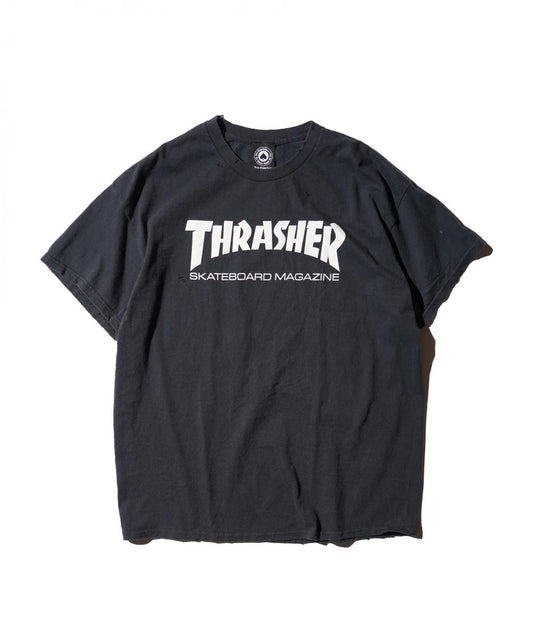 THRIFTY DAMAGE SKATE TEE "THRASHER SKATE MAG"