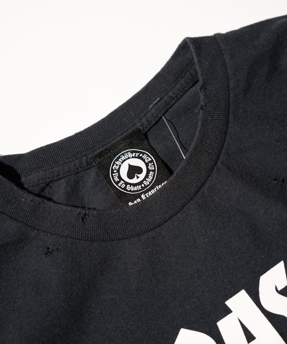 THRIFTY DAMAGE SKATE TEE "THRASHER SKATE MAG"