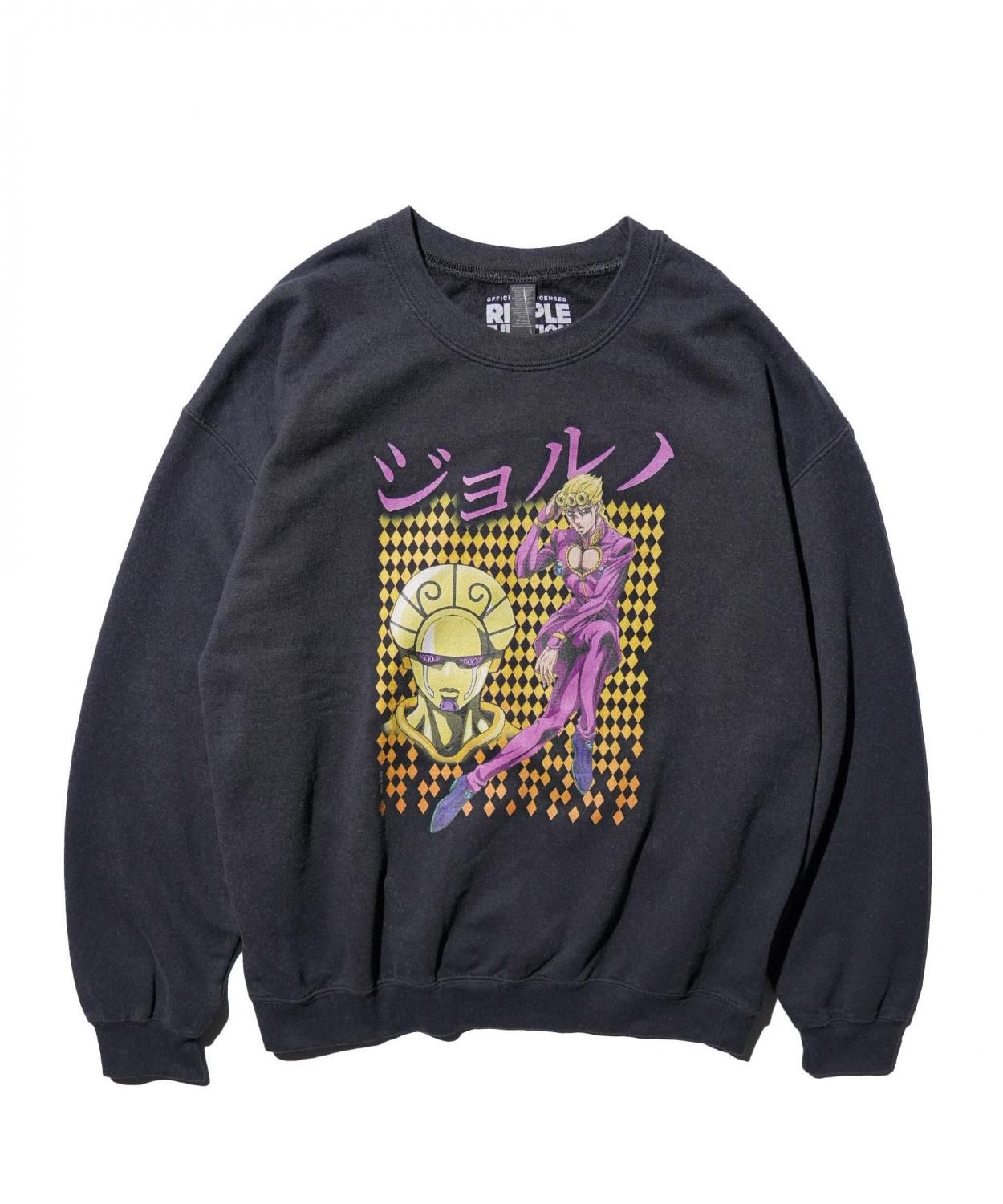 THRIFTY "JOJO'S BIZARRE ADVENTURE" CREW SWEAT