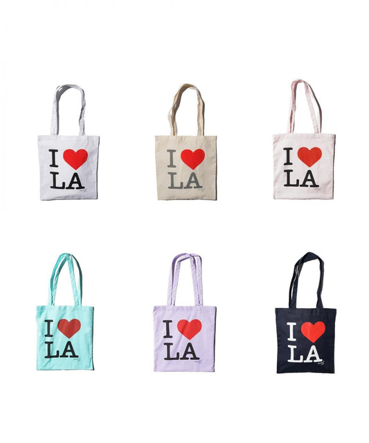 "I LOVE LA"COTTON TOTE