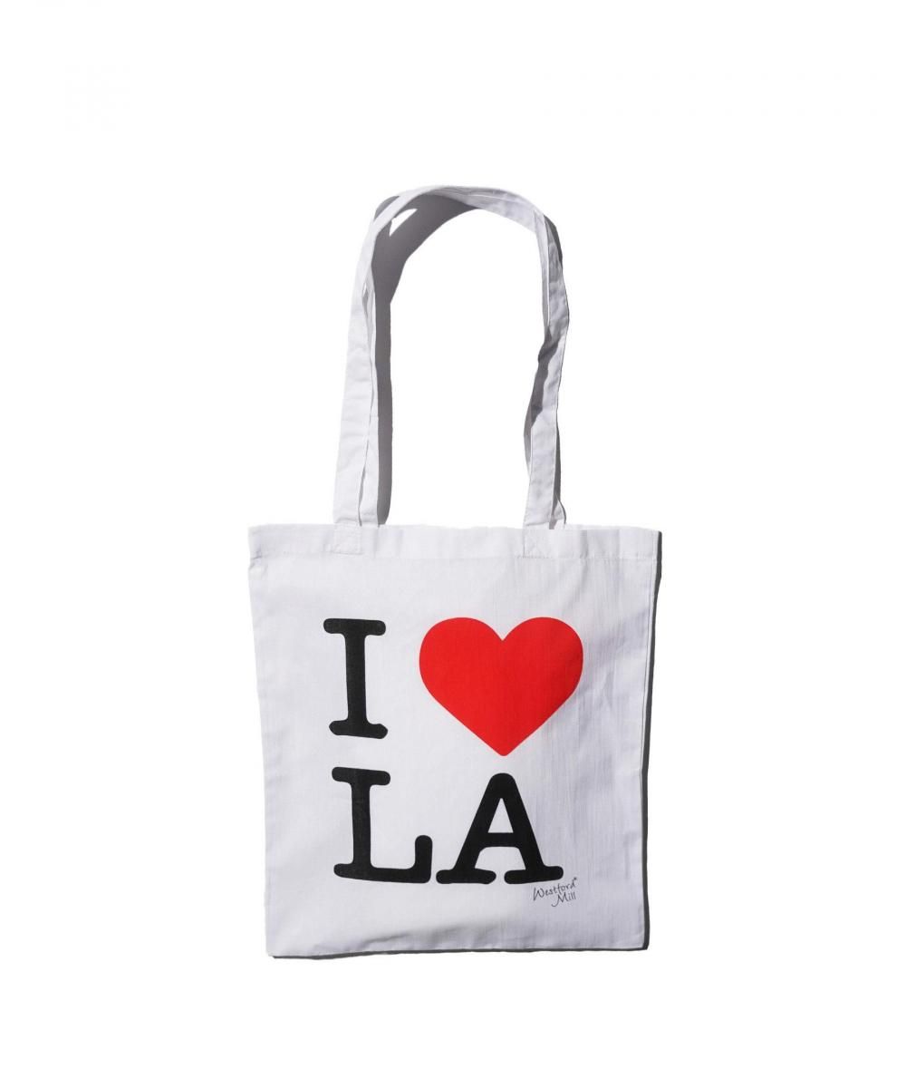 "I LOVE LA"COTTON TOTE