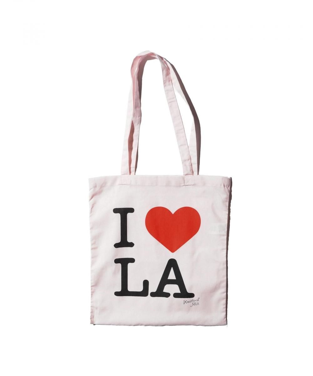 "I LOVE LA"COTTON TOTE