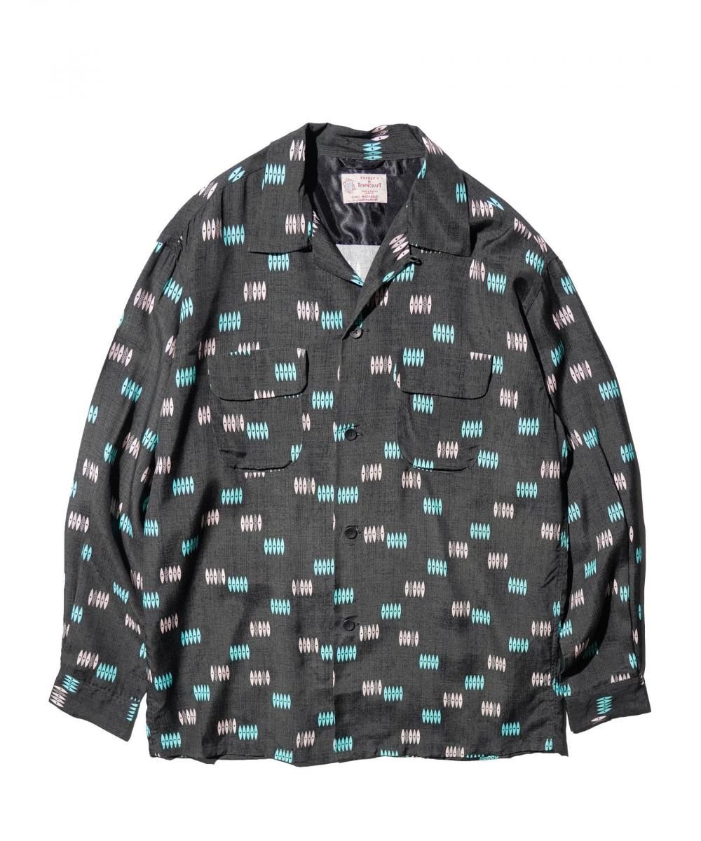 PRINTED RAYON ROOP COLLAR SHIRTS