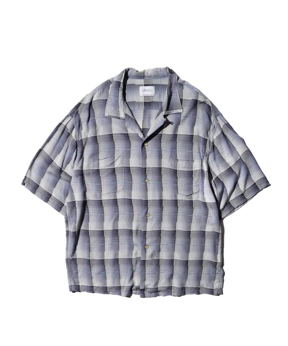 60S OMBRE LOOP COLLAR S/S SHIRTS