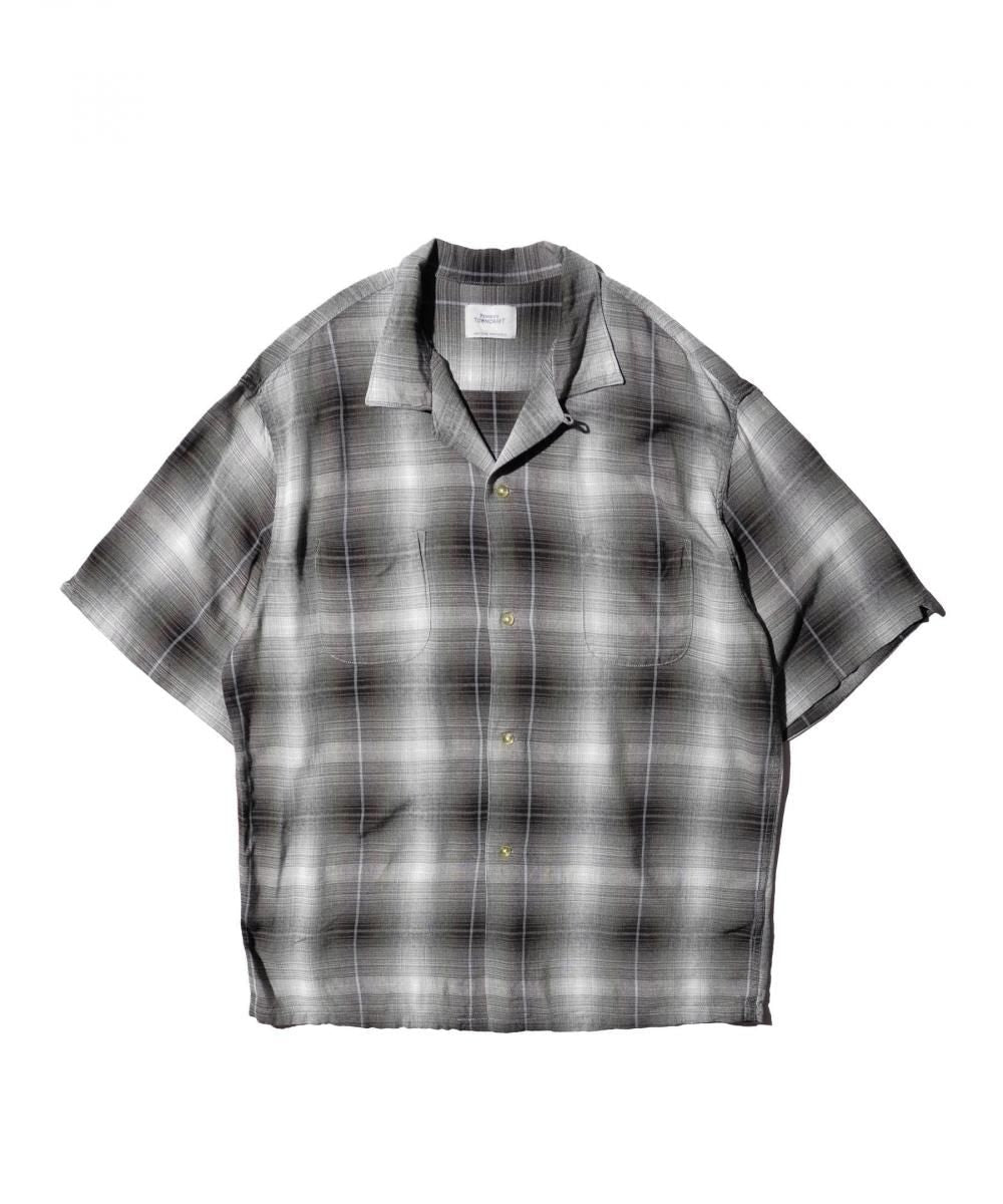 60S OMBRE LOOP COLLAR S/S SHIRTS