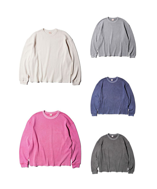 COTTON THERMAL CREW TEE