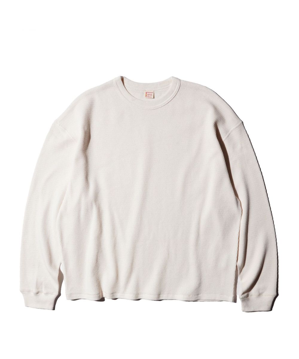 COTTON THERMAL CREW TEE