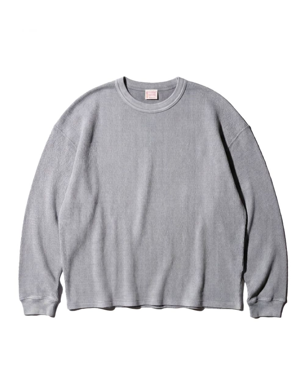 COTTON THERMAL CREW TEE