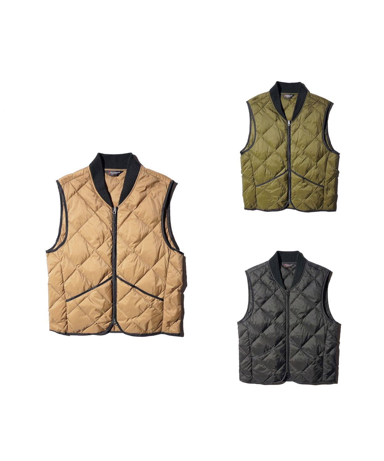 QUILTING LIGHT DOWN VEST