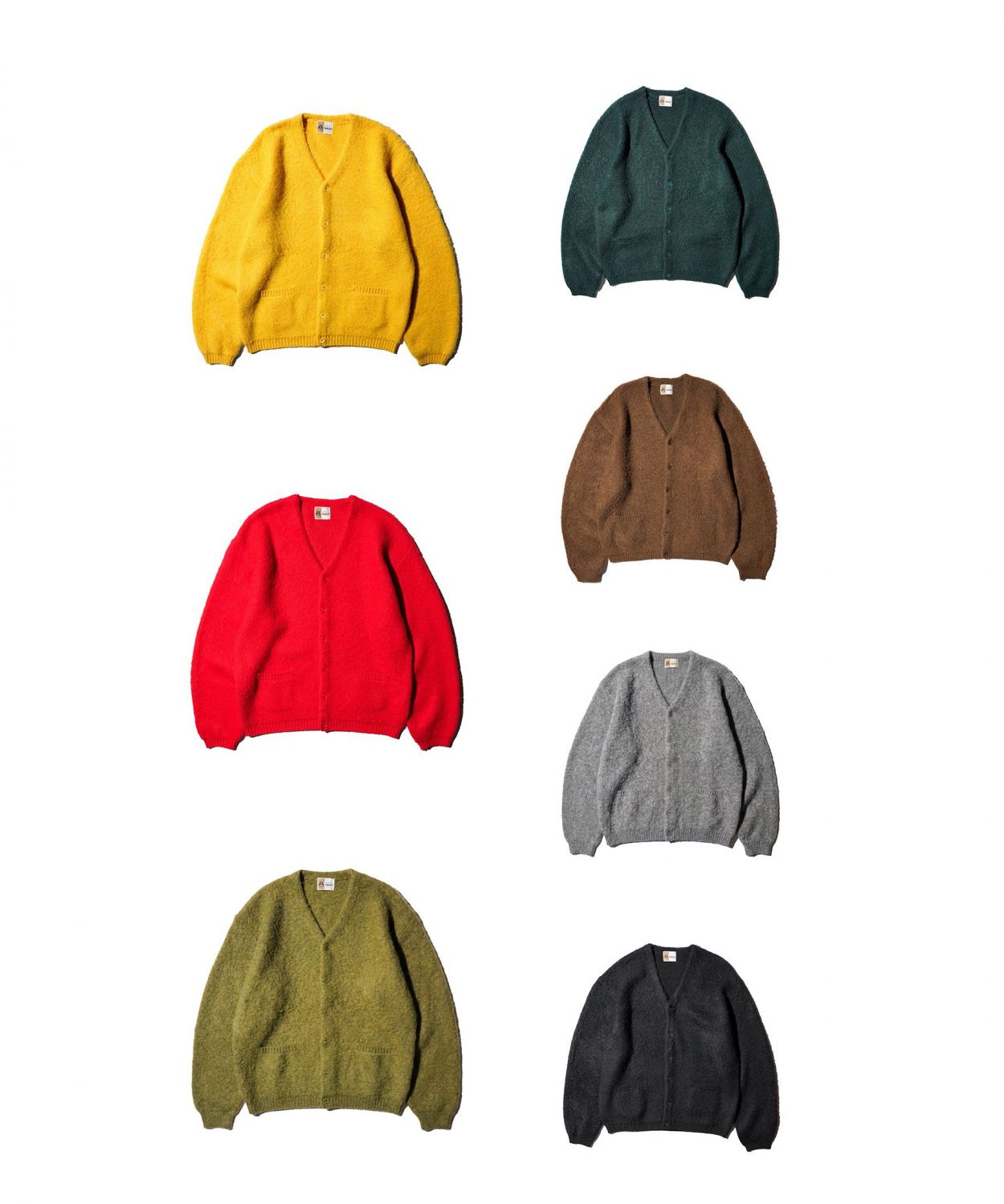 MOHAIR SHAGGY CARDIGAN