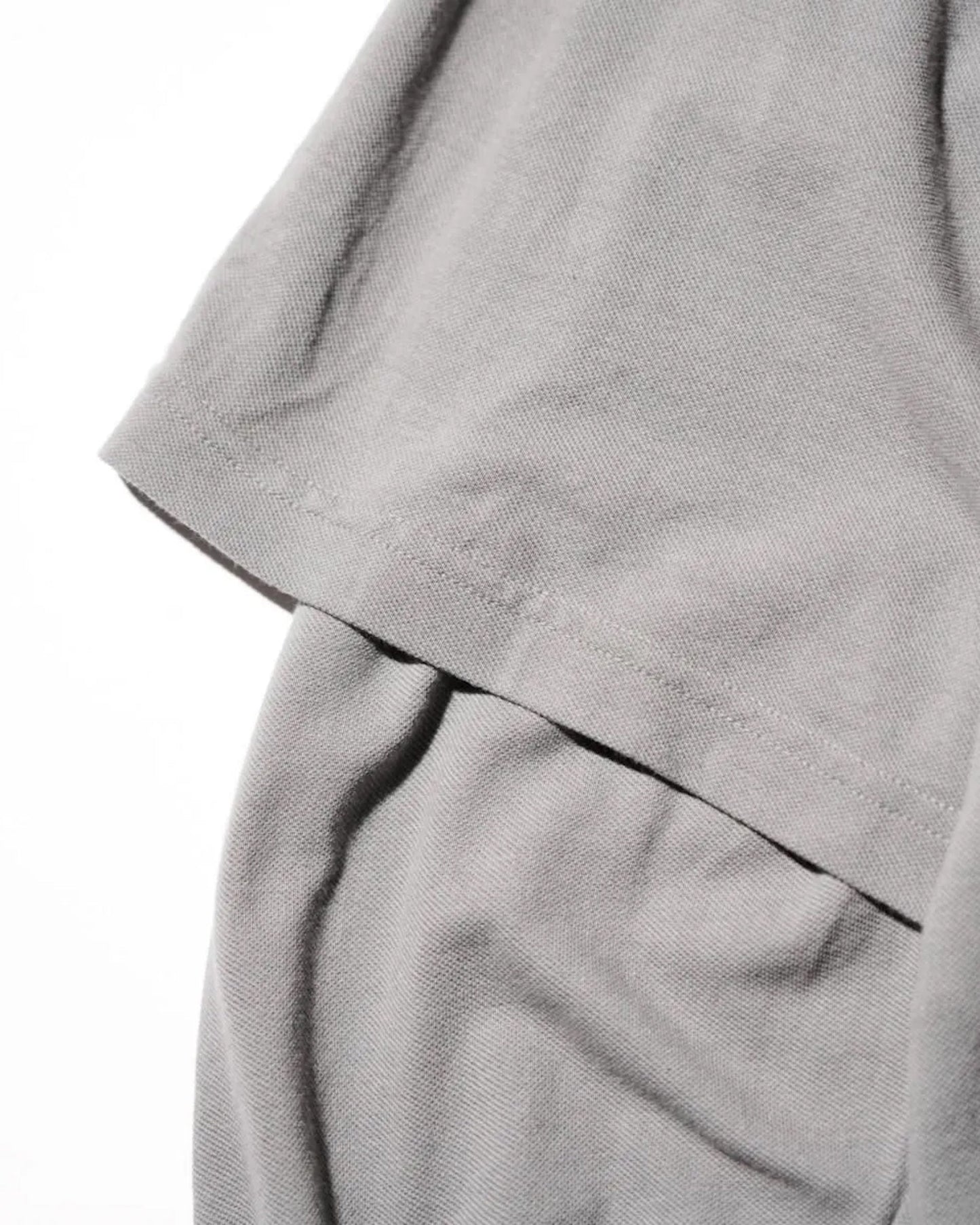 THE MAGUEY / LAYERED POLO CHARCOAL BLACK