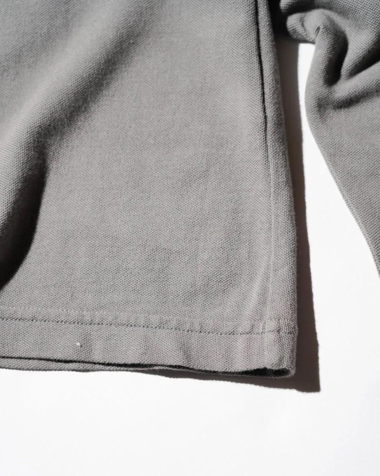 THE MAGUEY / LAYERED POLO CHARCOAL BLACK