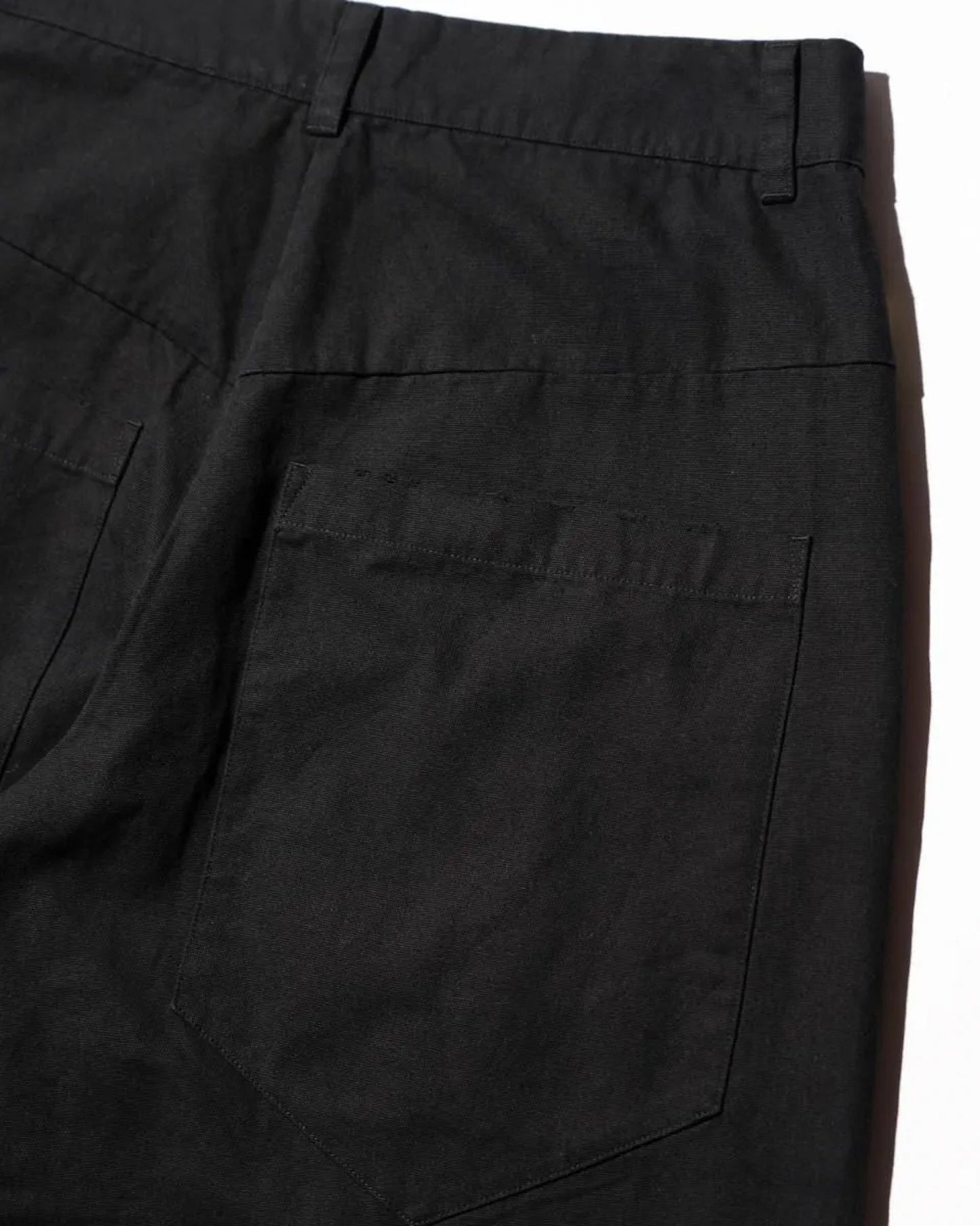 THE MAGUEY / FAKE DOUBLE KNEE PANTS BLACK