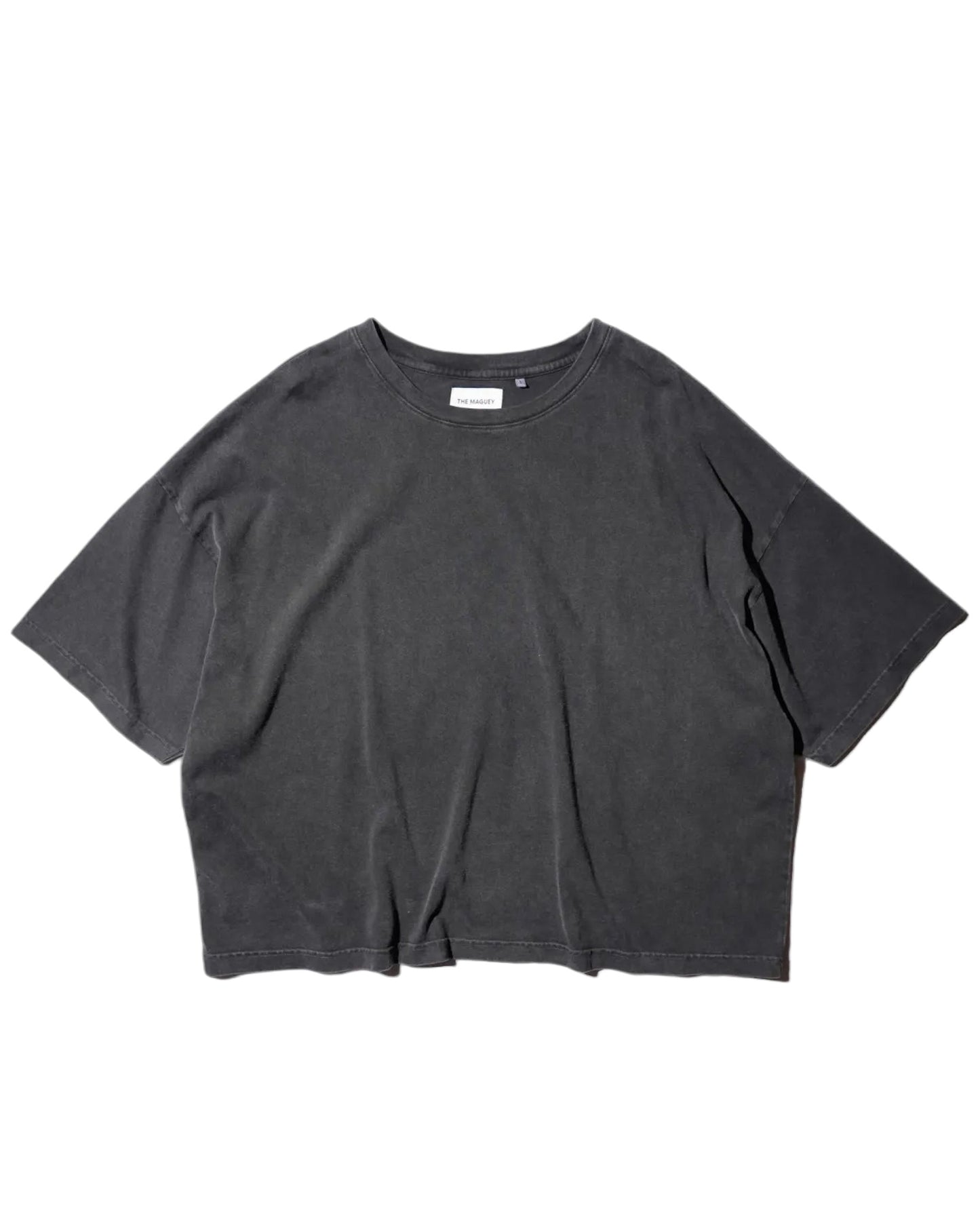 THE MAGUEY / SHORT SLEEVE T WASHED BLACK