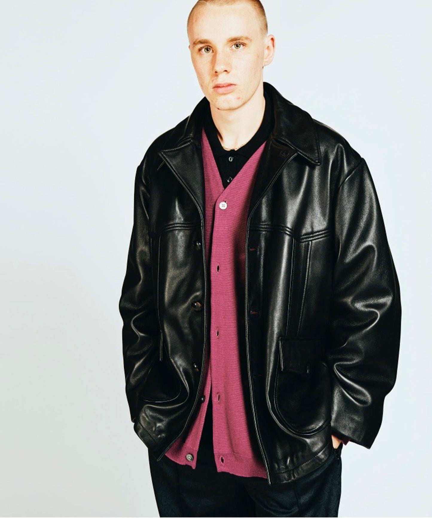 LEATHER RANCHER COAT