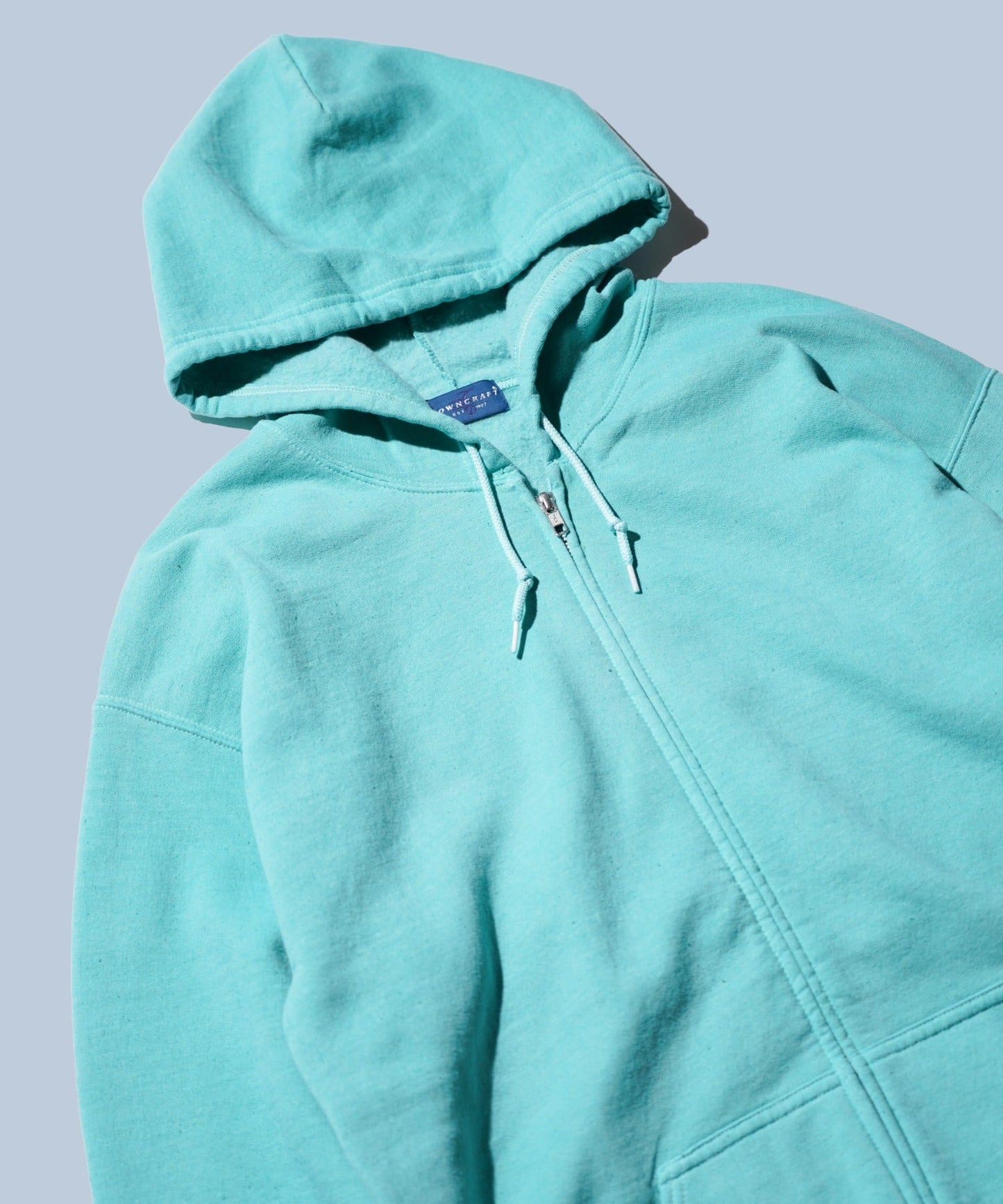90S PIGMENT FULL ZIP HOODIE