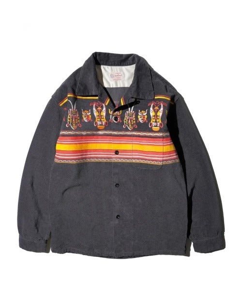 VINTAGE CORDUROY SHIRTS ORANGE