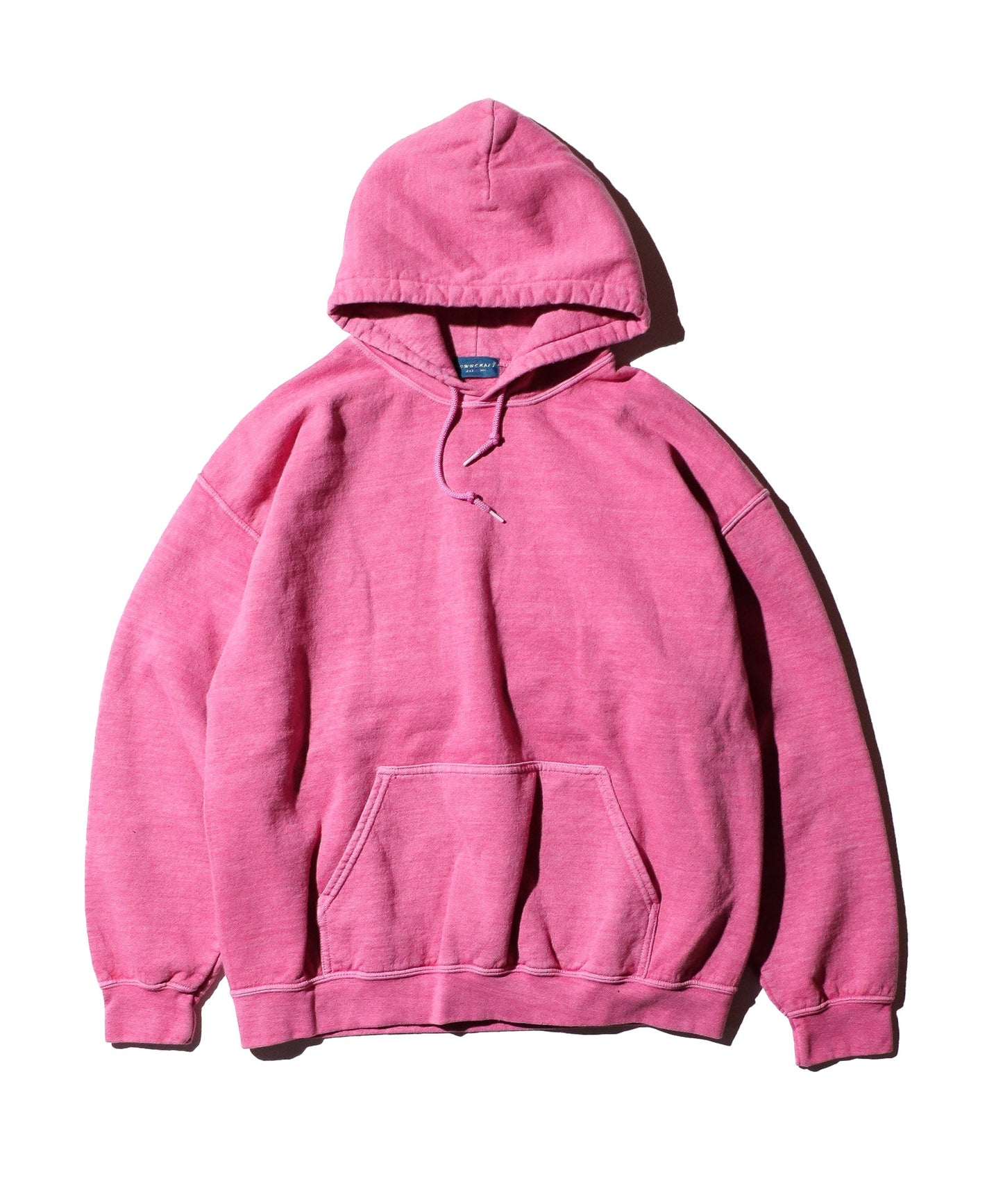 90S PIGMENT PULL HOODIE PINK