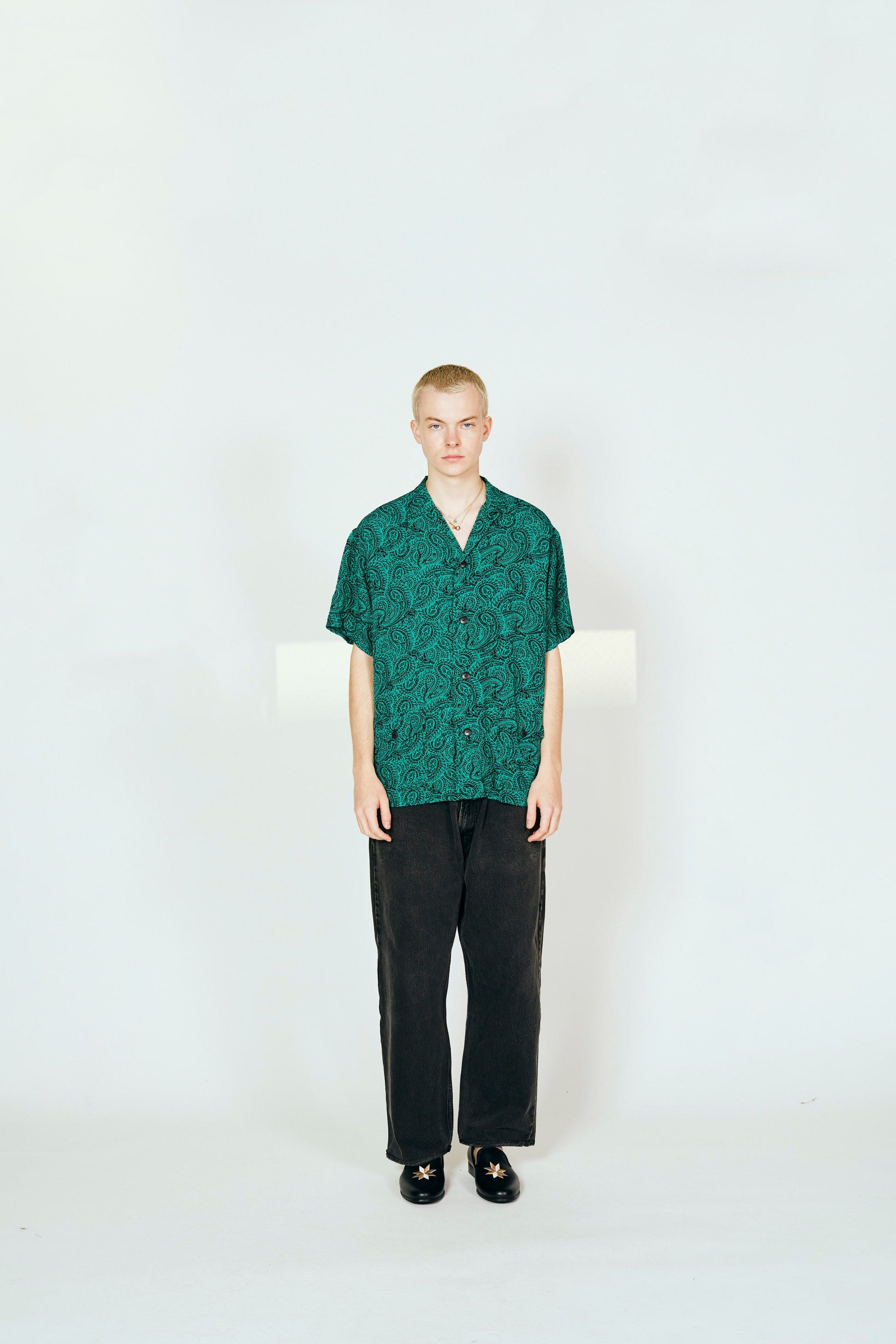 TOWNCRAFT PRINTED BEACH SHIRT