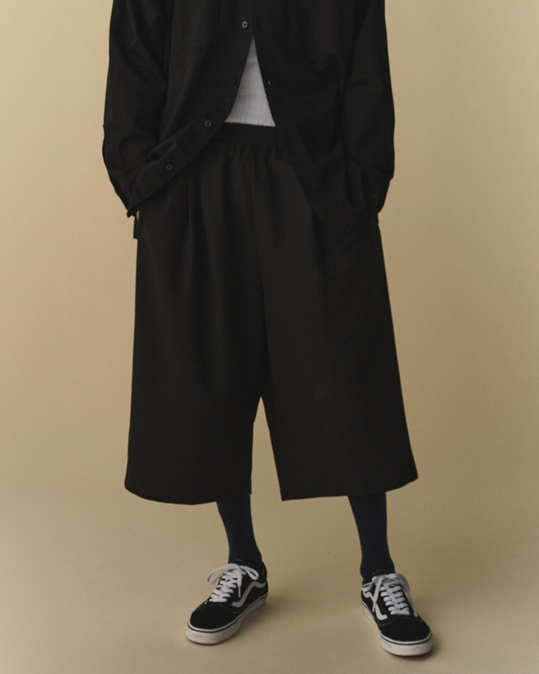 THE MAGUEY / PLEATED PANTS BLACK